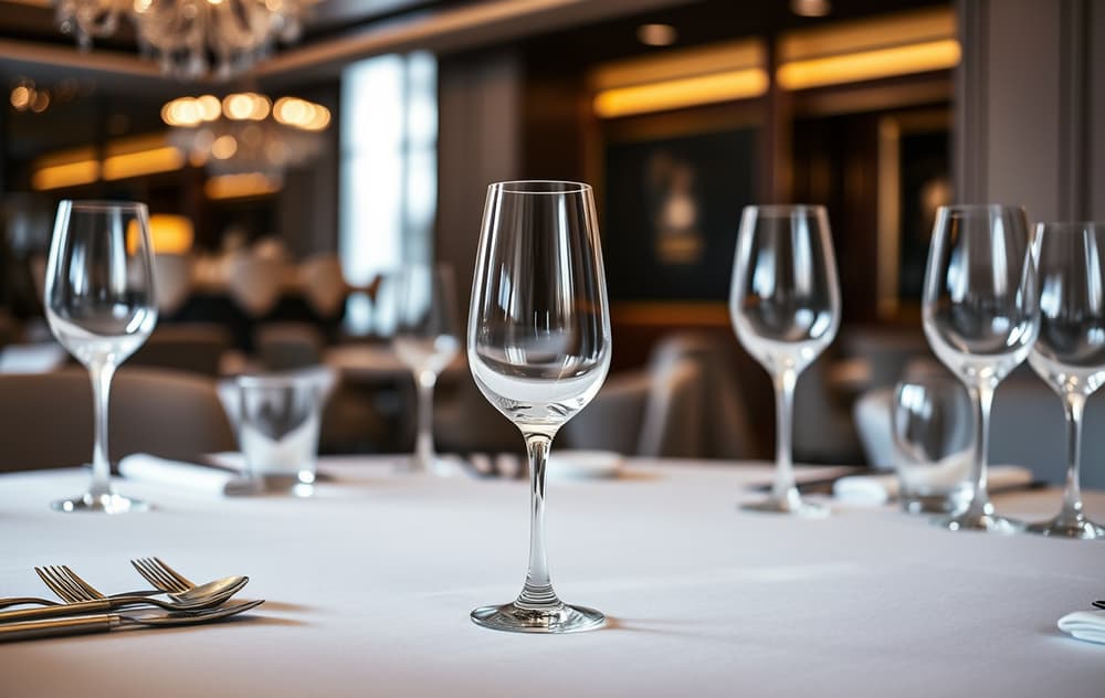 Baccarat-bord med kort og jetonger